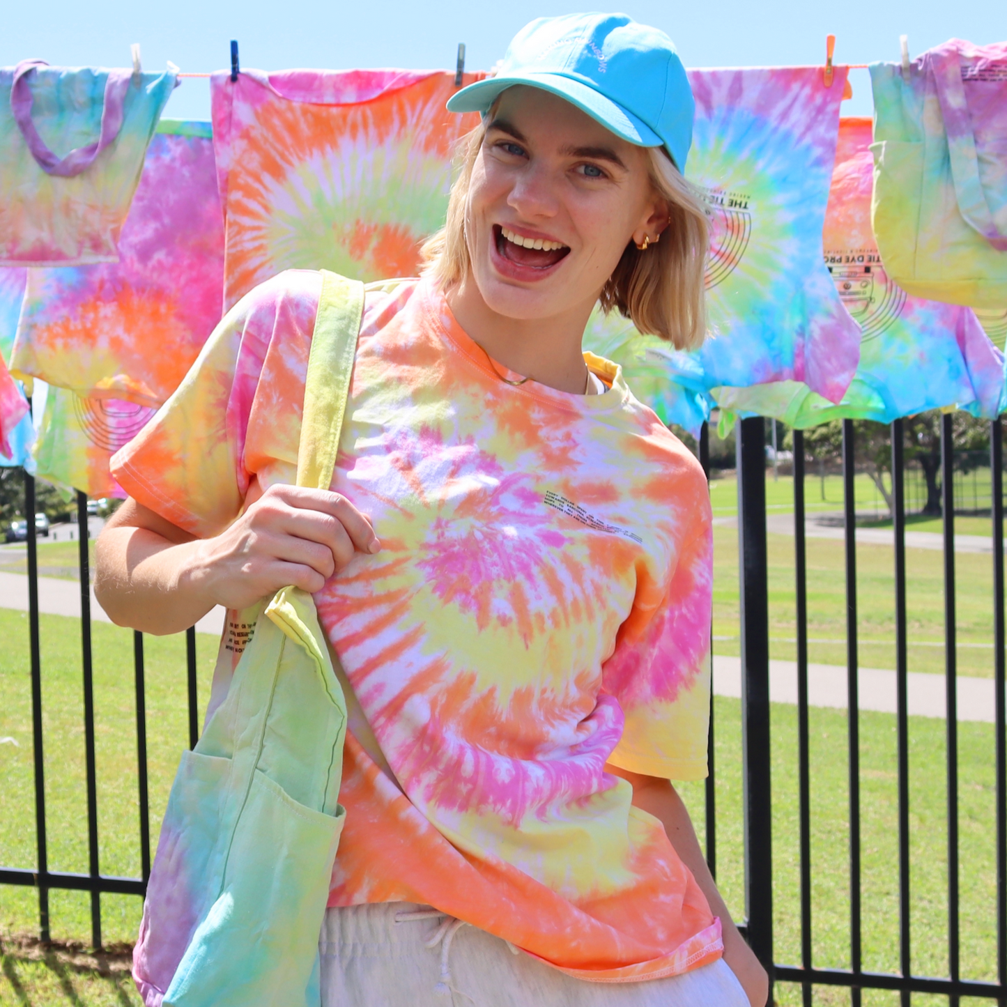 "Making Rainbows & Fighting Sarcoma" Cap