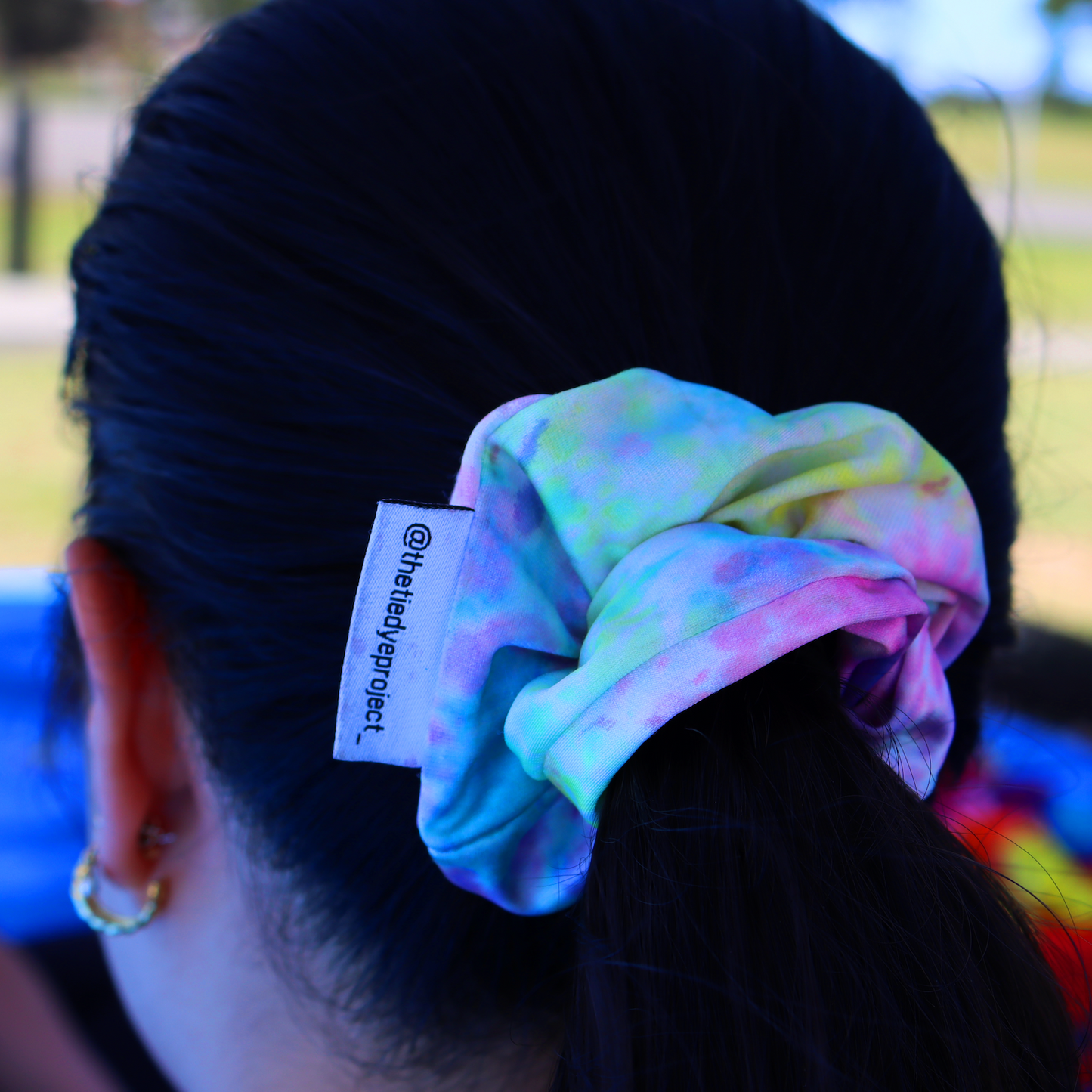 Tie Dye Scrunchie
