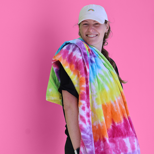 Tie Dye Beach Towel